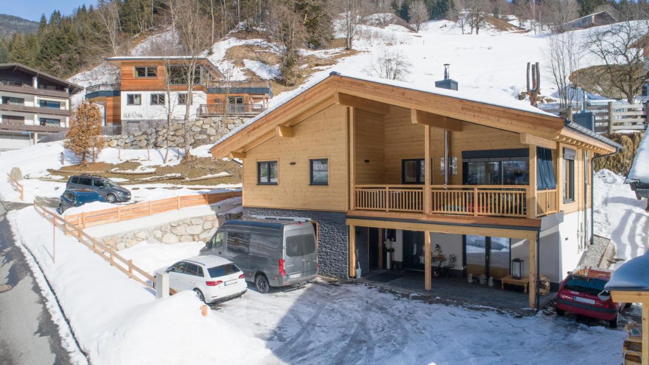 Chalet Glemmtal - Haus Bergblick Viehhofen Esterno foto